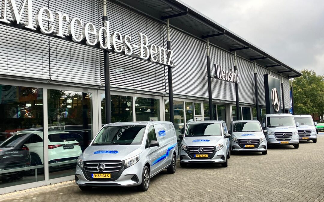 Uitbreiding van ons wagenpark met nieuwe bedrijfsbussen