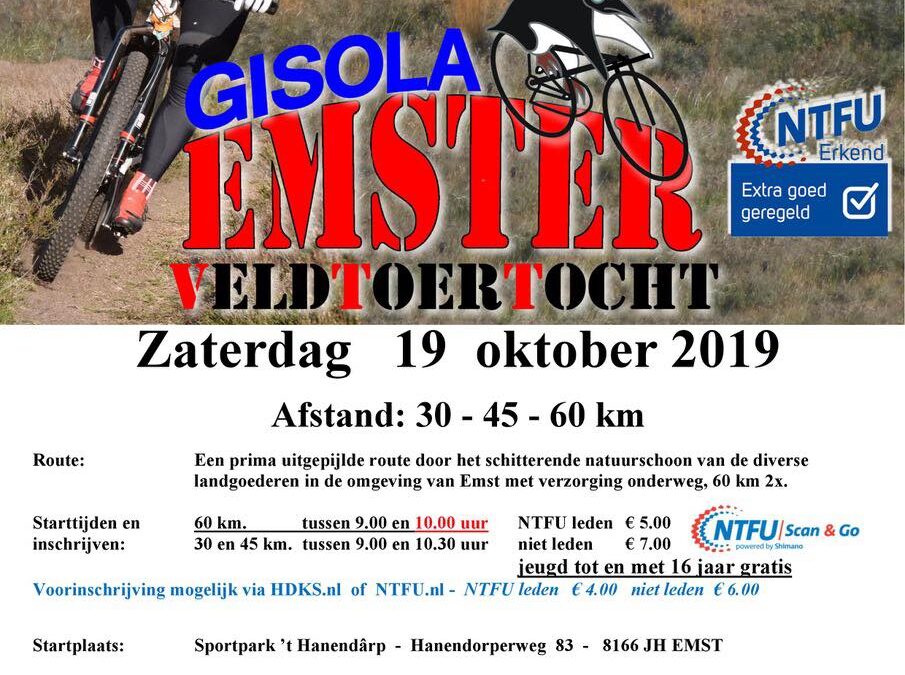 Gisola Emster Veldtoertocht 2019
